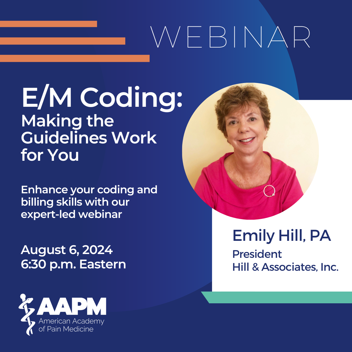 AAPM Coding Webinar
